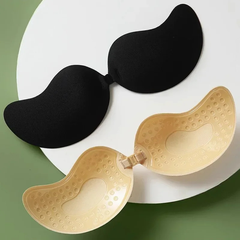 Backless Bra Sticky - Strapless Sticky Push-Up Bra for Women,Adhesive
