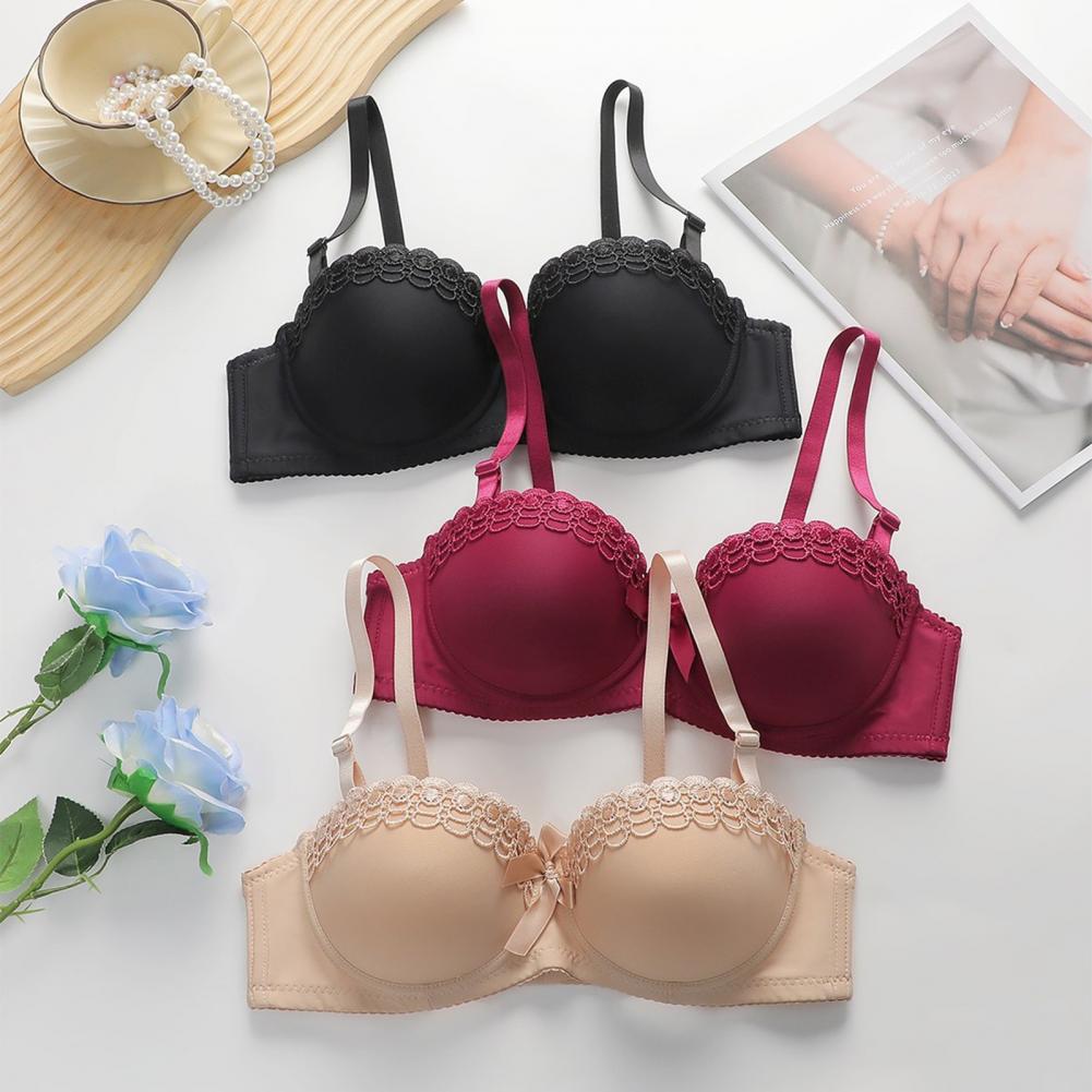 Comfortable Bra Lace Bralettes - Demi Bra Balconette ulasan dan harga