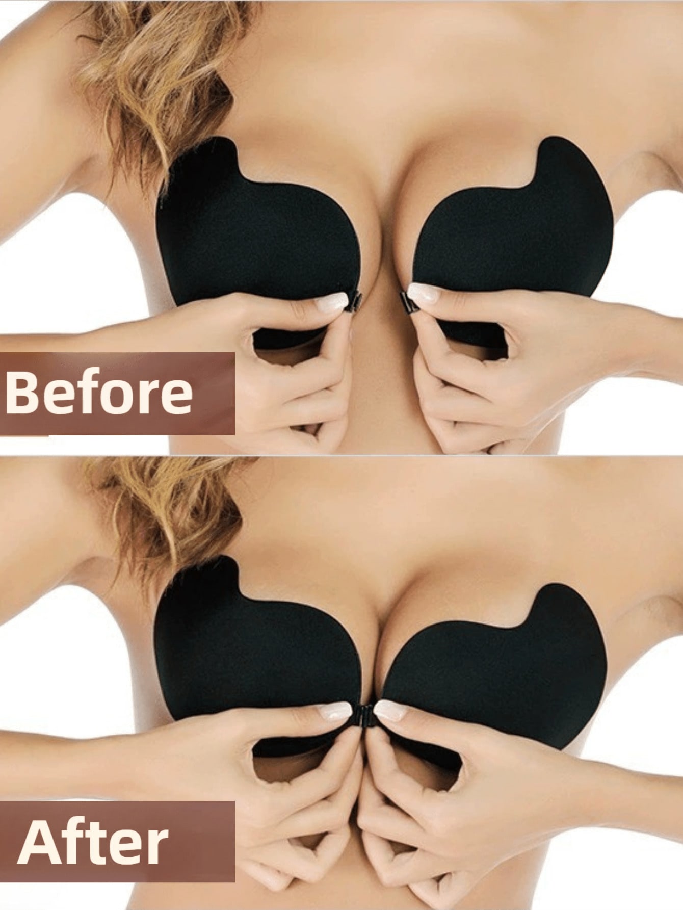 1 Pair Of Invisible Silicone B - Push Up Bra Silicone ulasan dan harga
