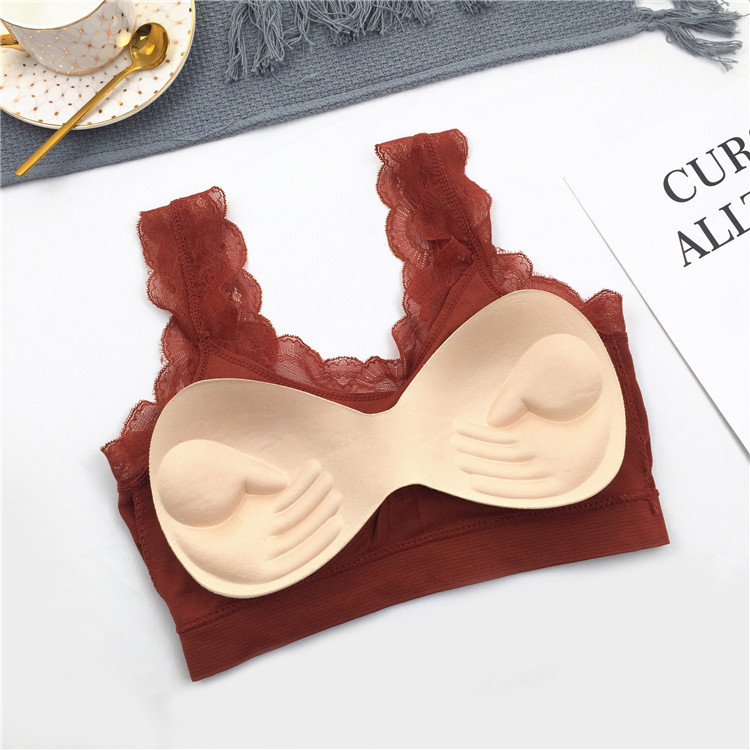 3D Sexy lace Lingerie Seamless - Sheer Bra Lace ulasan dan harga
