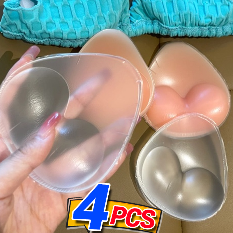 Women Push Up Bra Inserts Sili - Push Up Bra Silicone ulasan dan harga