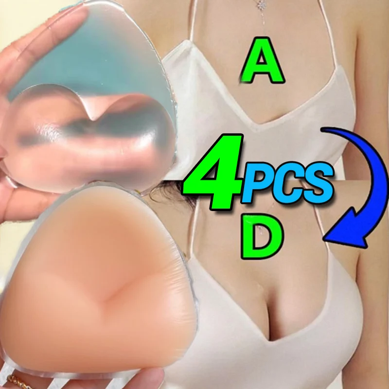 Women Push Up Bra Inserts Sili - Push Up Bra Silicone ulasan dan harga