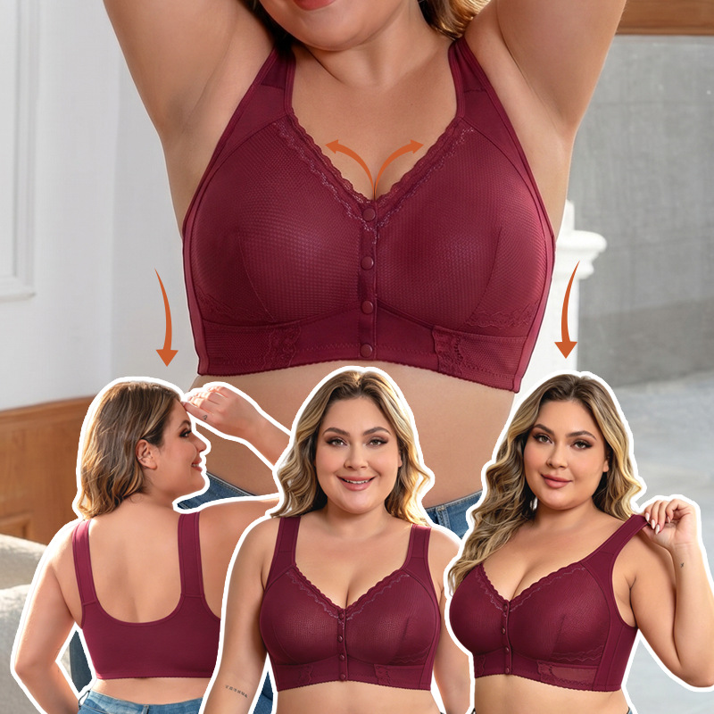 1XL to 7XL Plus Size Front Clo - Full Coverage Bra ulasan dan harga