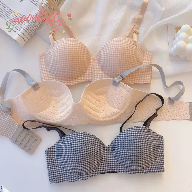 Women Ice Bra One Cup Thick Co - Wirefree Bra Comfort ulasan dan harga
