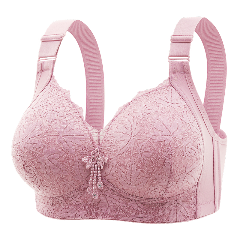 New Lace Printed Comfortable O - Nursing Bra Clip ulasan dan harga