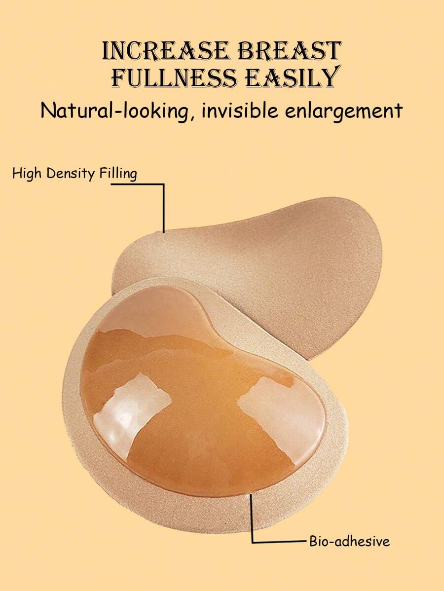 Silicone Sticky Bra Pads Push  - Push Up Bra Silicone ulasan dan harga